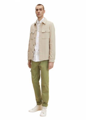 TOM TAILOR Birdy 9810, Fehér  Hosszú Ujjú Ing