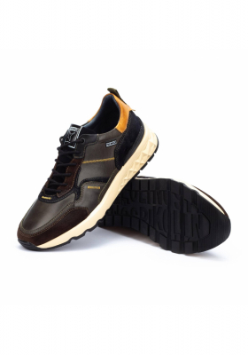 PIKOLINOS Aranda M8R-6374C1, Barnászöld Borjúbőr Félcipő