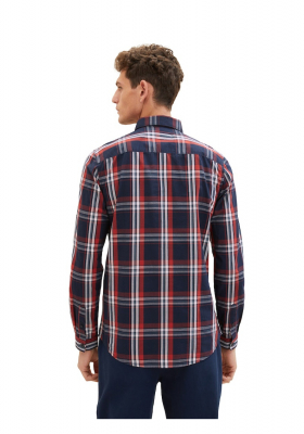 TOM TAILOR 7436, Kék Hosszú Ujjú Ing