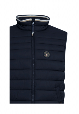 FQ1924 Vinncent 0619, Sötétkék Steppelt Mellény