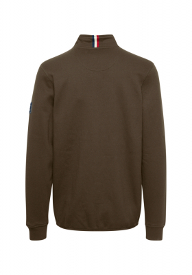 FQ1924 William 0560, Zöld Cipzáros Pulóver