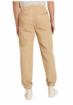TOM TAILOR DENIM Relaxed Cord 9041, Bézs Jogger Kordnadrág