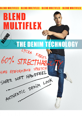 BLEND Multiflex Jet 7721, Mosott, Fekete Farmernadrág, NOOS