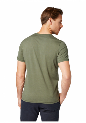 TOM TAILOR Manhattan 9891, Zöld Rövid Ujjú Póló