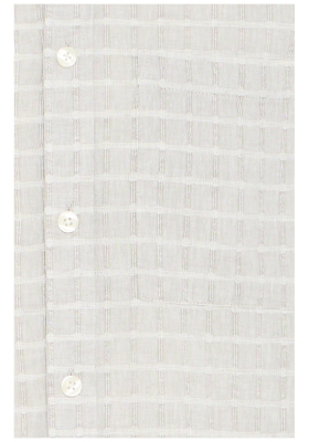 CASUAL FRIDAY Hansson 6163, Szürke Kockás Hosszú Ujjú Ing