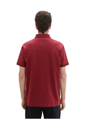 TOM TAILOR 1872, Boró Rövid Ujjú Ingpóló