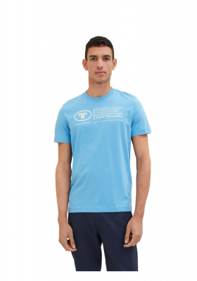 TOM TAILOR 5611, Világoskék Rövid Ujjú Póló