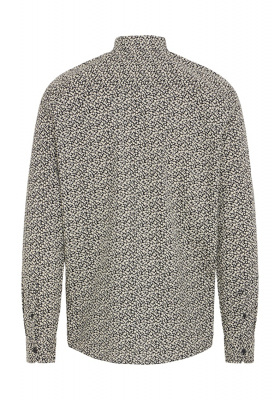 BLEND Avid 0017, Fekete, Aprómintás Hosszú Ujjú Ing 