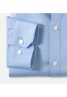 OLYMP No. Six 2502, Kék Hosszú Ujjú Ing, Super slim, Urban Kent