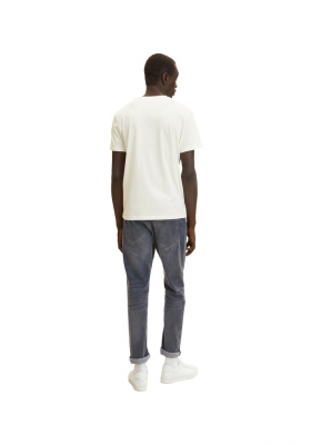 TOM TAILOR 2907, Törtfehér Rövid Ujjú Póló