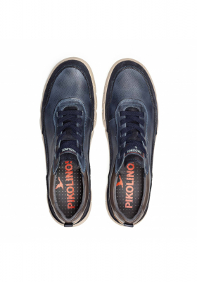 PIKOLINOS Gabanes M2L-4287C1, Kék Borjúbőr Félcipő