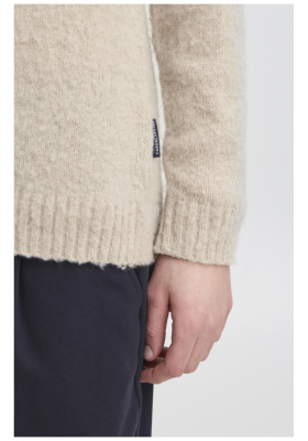 CASUAL FRIDAY Bert 5597, Krémszínű Kötött Pulóver