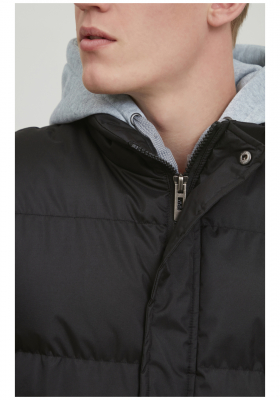 BLEND Hoody Vest 3196, Fekete  Mellény