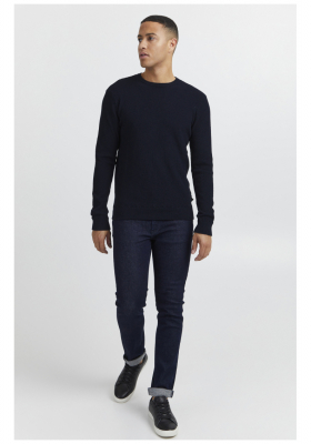 CASUAL FRIDAY Karlo 3984, Kék Kötött Pulóver, NOOS