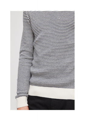 CASUAL FRIDAY Karl 4790, Mintás Kötött Pulóver