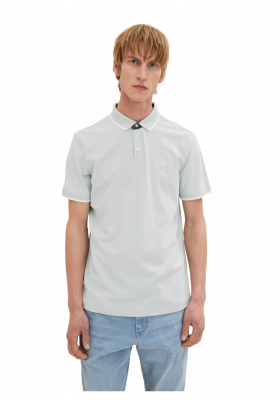 TOM TAILOR 5900, Jégkék Rövid Ujjú Ingpóló