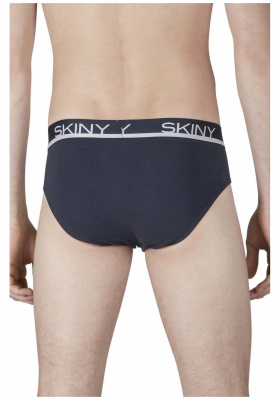 SKINY Cotton Multipack Selection 6839, Trikolor Alsónadrág Tripla Csomag