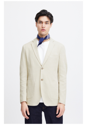 CASUAL FRIDAY Bille 5038 Homok Színű Zakó