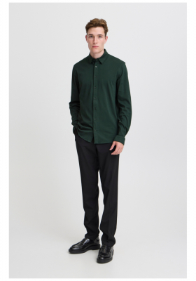 CASUAL FRIDAY Arthur, 4841 Sötétzöld Hosszú Ujjú Ing, NOOS