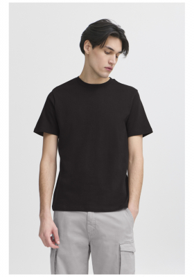 CASUAL FRIDAY Nilo 5642, Fekete Rövid Ujjú Póló NOOS