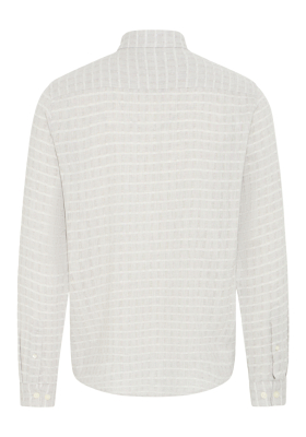 CASUAL FRIDAY Hansson 6163, Szürke Kockás Hosszú Ujjú Ing