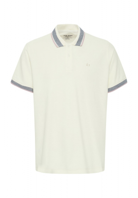 BLEND Elmo 7916, Törtfehér Rövid Ujjú Ingpóló