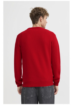 CASUAL FRIDAY Karl 3970, Piros Kötött Gyapjú Polóver NOOS