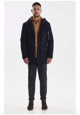 CASUAL FRIDAY Curtis 2789, Kék  Parka