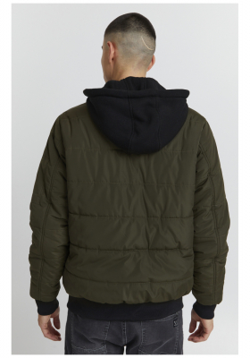 BLEND Bomber 4378, Zöld  Bélelt Dzseki