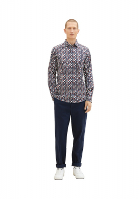 TOM TAILOR 7456, Kék Hosszú Ujjú Ing