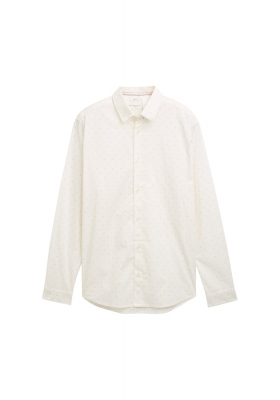 TOM TAILOR 7335, Törtfehér Hosszú Ujjú Ing