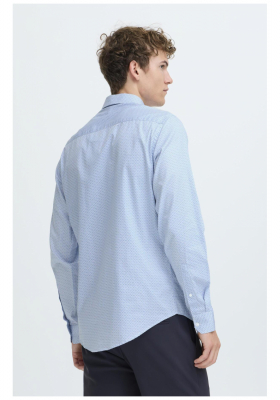 CASUAL FRIDAY Fridi 5588, Világoskék Hosszú Ujjú Ing 