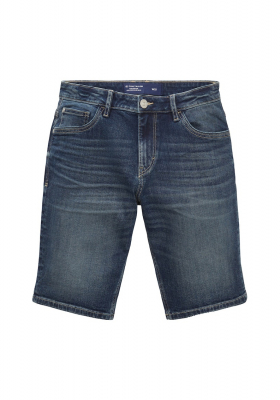 TOM TAILOR 5654, Sötétkék Farmer Rövidnadrág