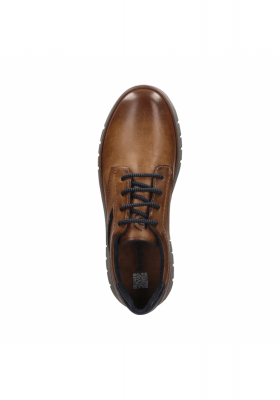 BUGATTI AOP01, Barna Bőr Sneaker