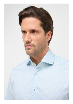 ETERNA Modern Fit 1329, Zöld, Mintás Hosszú Ujjú Ing