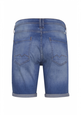 BLEND Scratches 1771, Kék Farmer Rövidnadrág