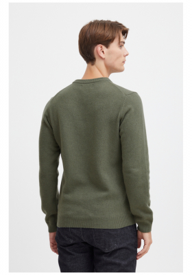 CASUAL FRIDAY Karl 3970, Zöld Kötött Gyapjú Pulóver, NOOS