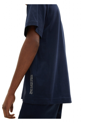 TOM TAILOR 5618, Sötétkék Rövid Ujjú Póló