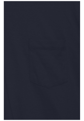 BLEND NASIR 1715, Sötétkék Rövid Ujjú Póló