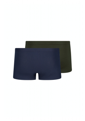 SKINY Cotton Advantage 6975, Kék/Zöld Boxer, Dupla Csomag