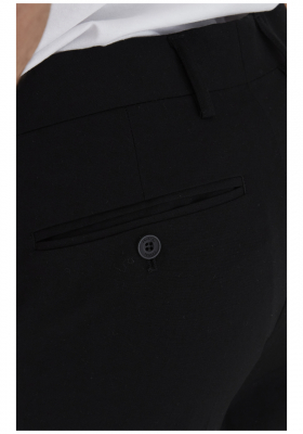 CASUAL FRIDAY Pihl 1726, Fekete Öltöny Nadrág, NOOS