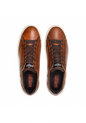 PIKOLINOS Xativa M1K-6307C1, Barna Borjúbőr Félcipő