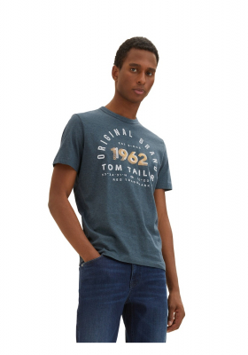 TOM TAILOR 5549, Zöld Rövid Ujjú Póló