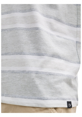 TOM TAILOR DENIM 5026, Zöld Csíkos Rövid Ujjú Póló