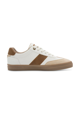 s.OLIVER 13609, Fehér-Bézs Sneaker