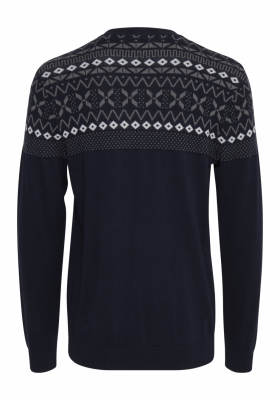 CASUAL FRIDAY Small Scandic 3041, Kék Kötött Pulóver