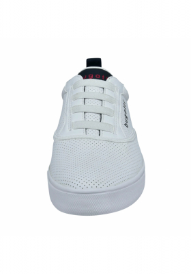 BUGATTI ASS02, Fehér Sneaker Félcipő