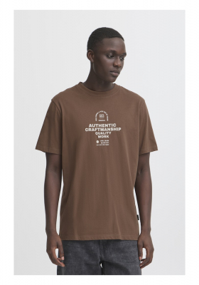 BLEND Jesper 8279, Barna Rövid Ujjú Póló