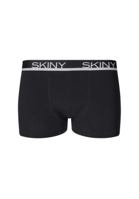 SKINY Cotton Multipack 6840, Fekete Boxeralsó Tripla Csomag