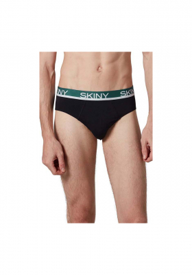 SKINY Cotton Multipack 6839, Szürke-Kék-Fekete Alsónadrág, Tripla Csomag NOS